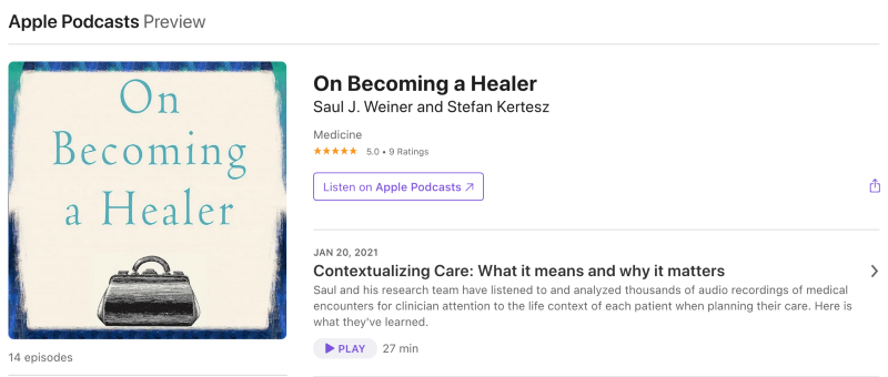 Podcast: On becoming a healer