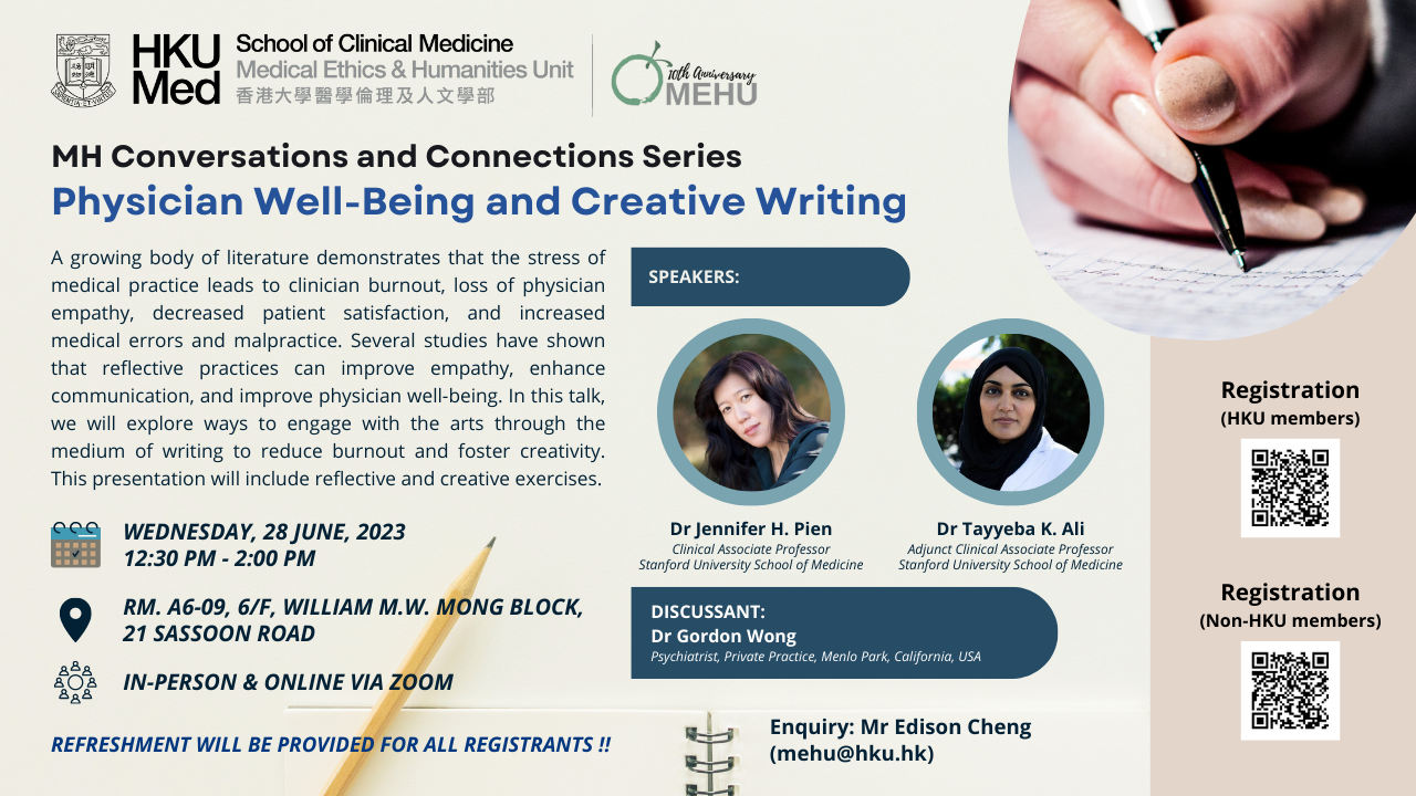 Physician Well-Being and Creative Writing