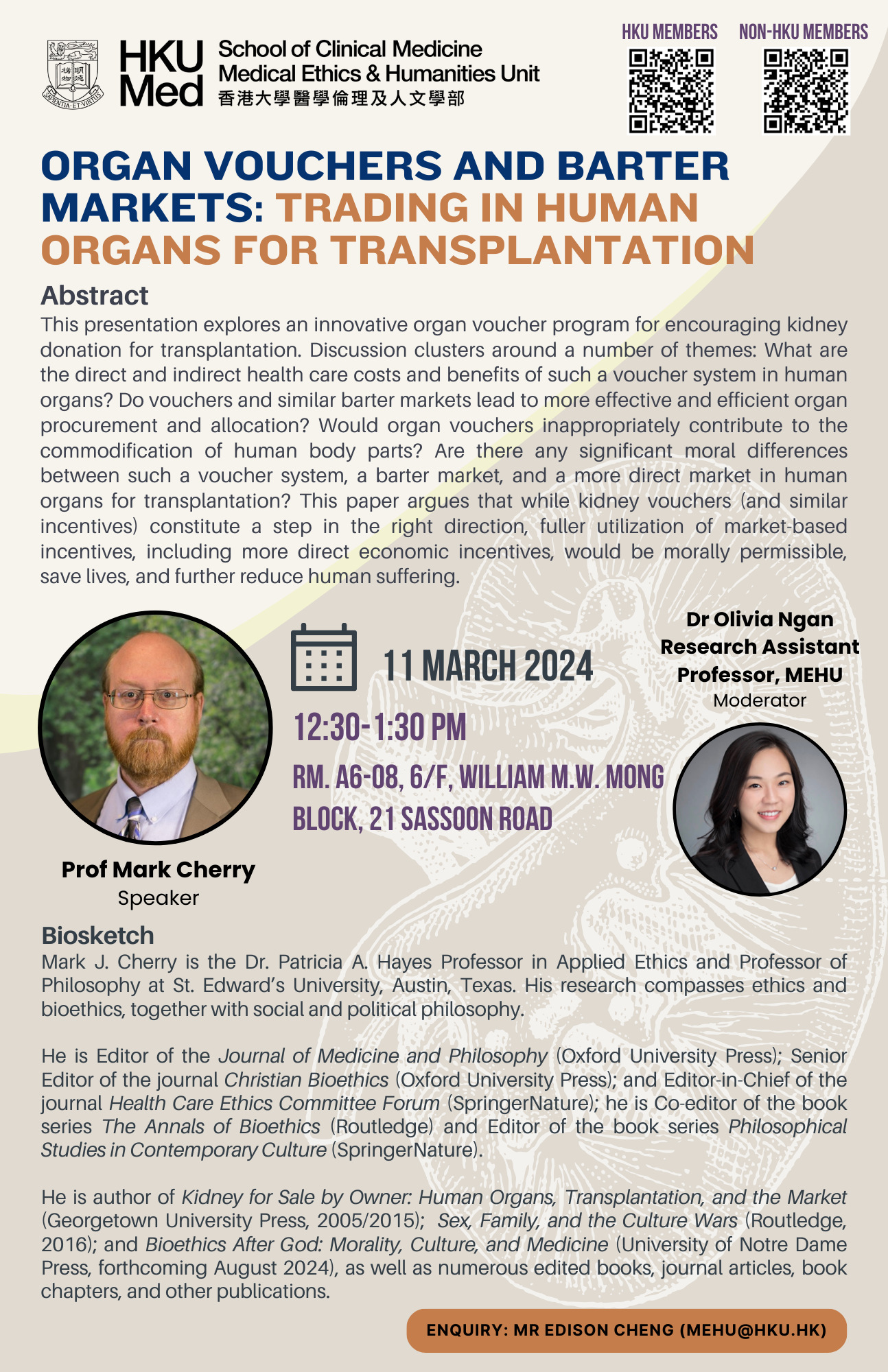 Organ Vouchers and Barter Markets: Trading in Human Organs for Transplantation