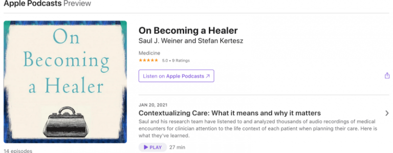 Podcast: On becoming a healer