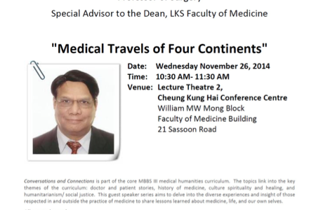 “Medical Travels of Four Continents”