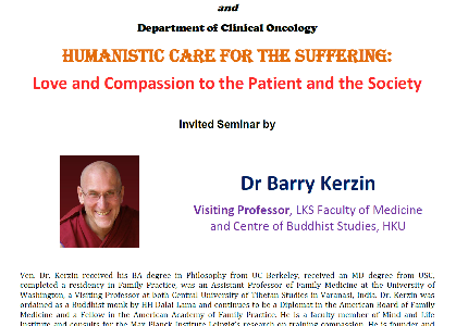 Humanistic Care For the Suffering: Love and Compassion to the Patient and the Society