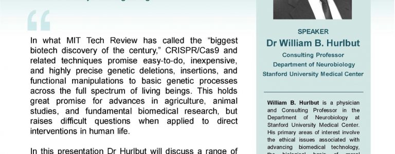 The Challenge and Opportunity of Gene Editing: Scientific and Ethical Considerations