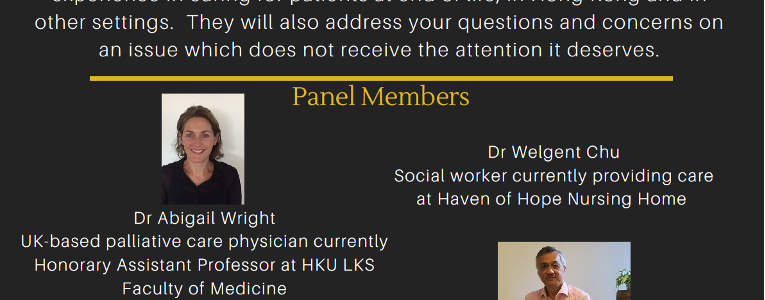 Compassionate Care at End-of-Life: How are we doing in Hong Kong?