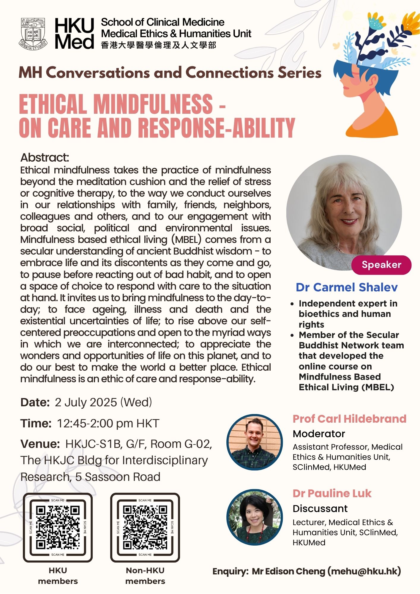 Ethical Mindfulness – On Care and Response-Ability