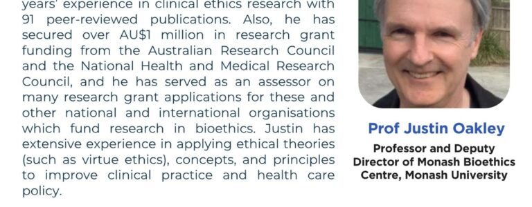 RGC GRF/ECS 2026-27 Brainstorming Workshop & Seminar by Prof Justin Oakley