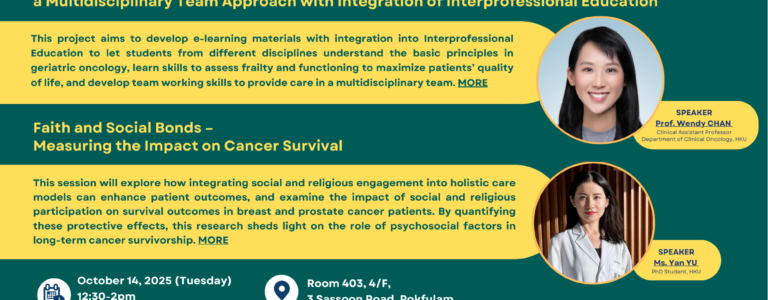 Assessment and Management of Older Patients with Cancer in a Multidisciplinary Team Approach & Measuring the Impact on Cancer Survival
