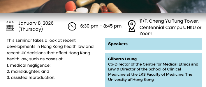 Annual Review of Hong Kong Health Law [CPD/ CME]