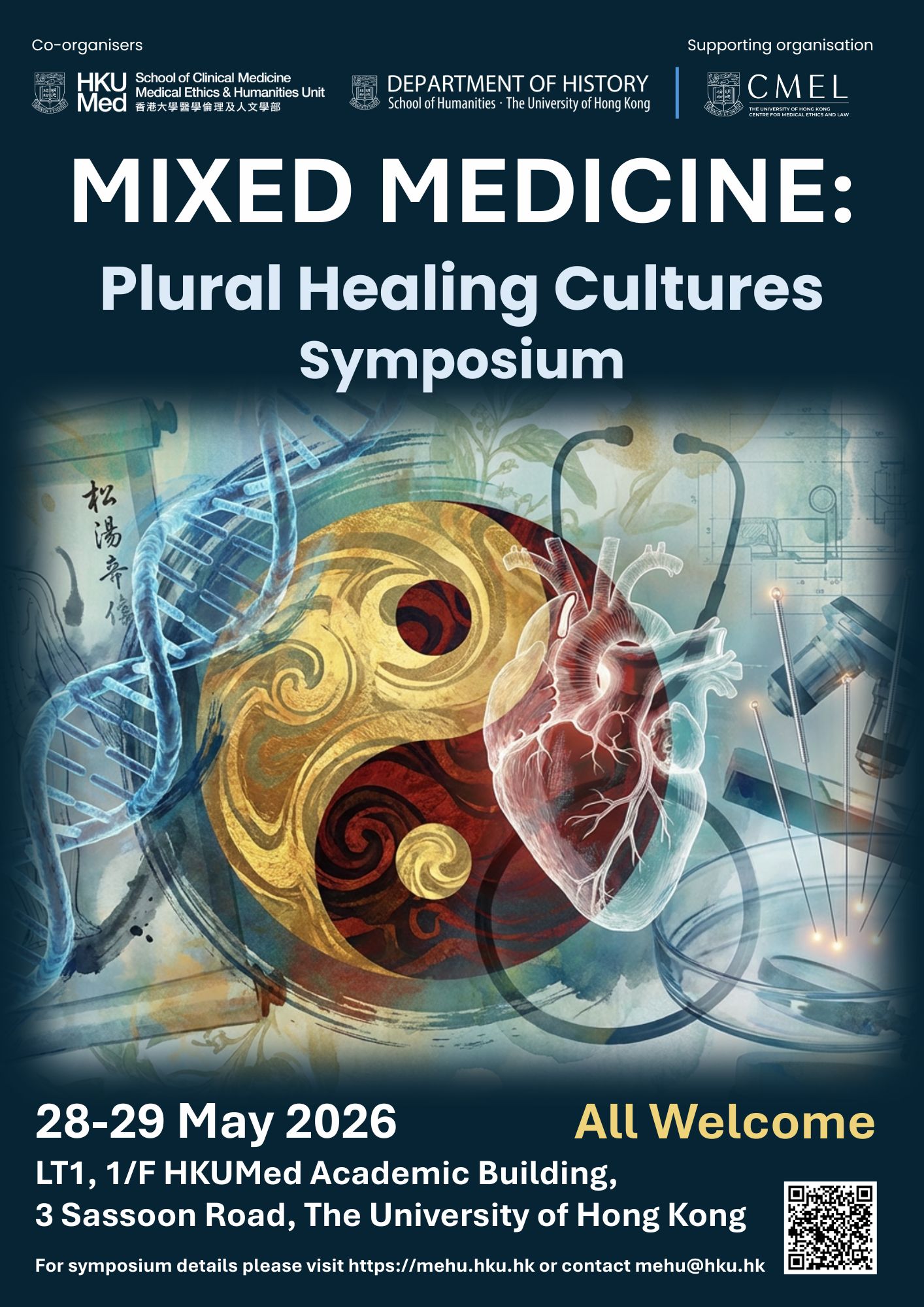 ‘Mixed Medicine: Plural Healing Cultures’ Symposium (28-29 May 2026)