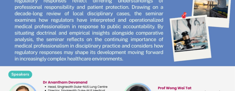 Patient Complaints and Medical Professional Regulation: Perspective from Singapore and Hong Kong