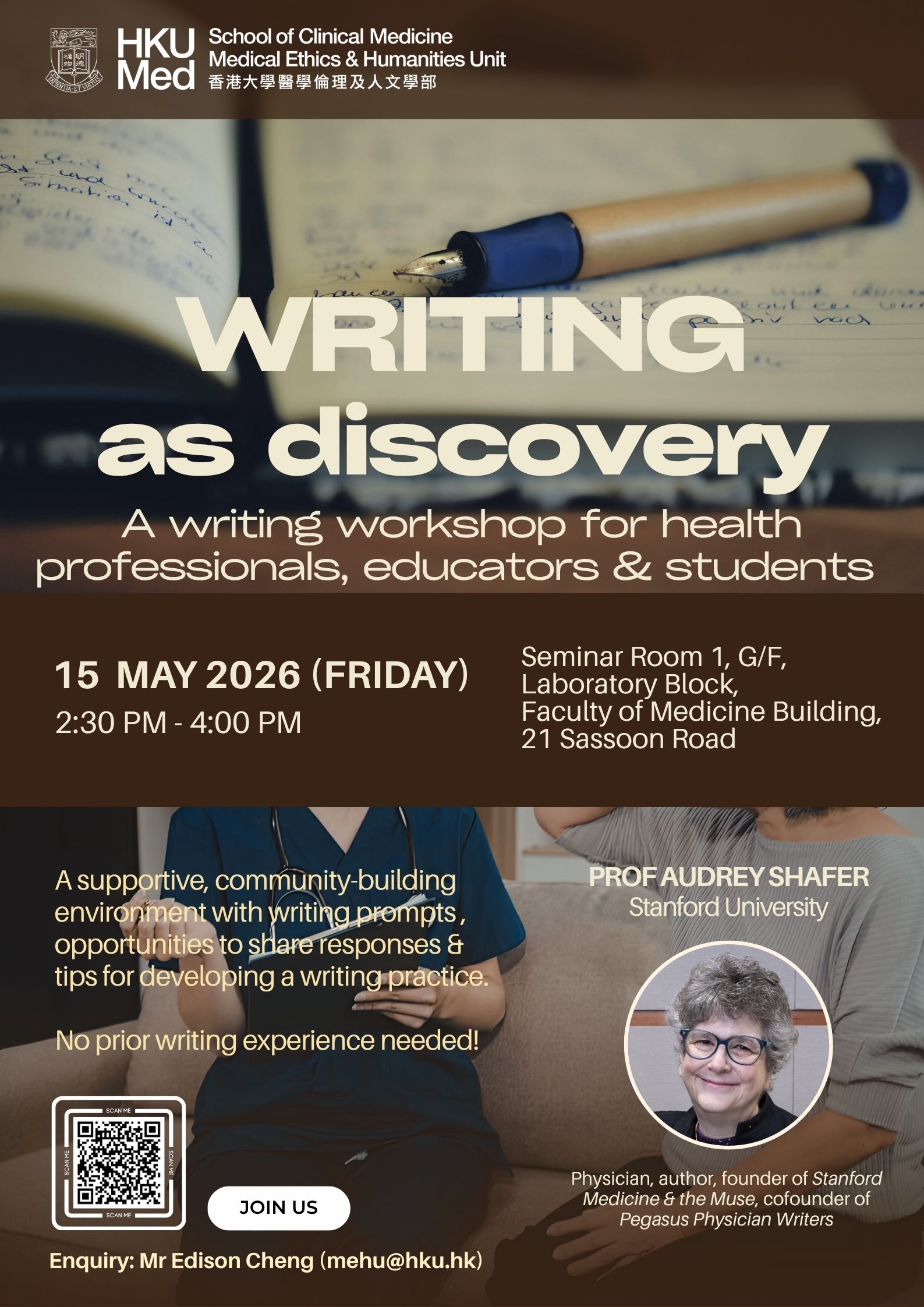Writing as Discovery: A Writing Workshop for Health Professionals, Educators, and Students