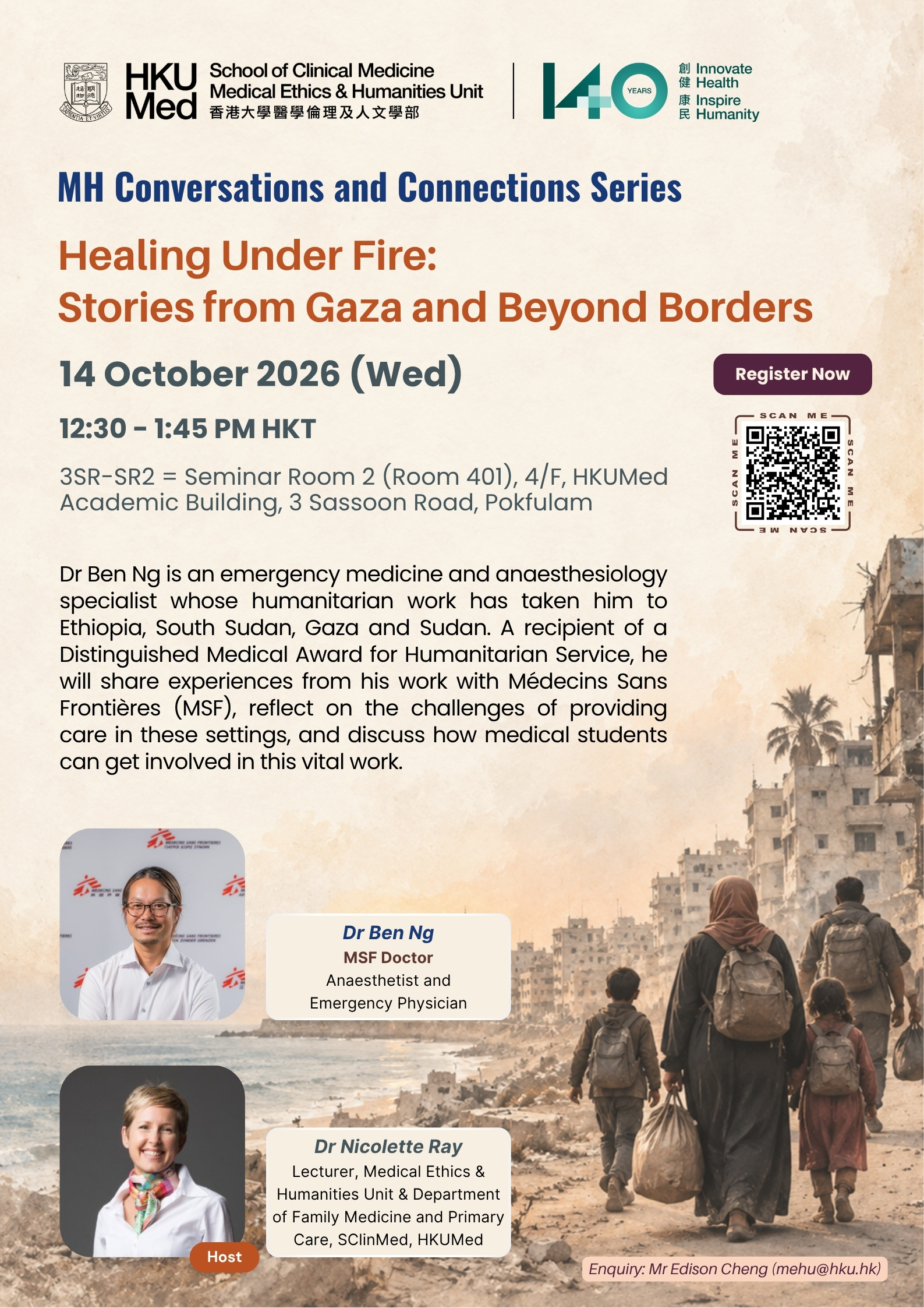 Healing Under Fire: Stories from Gaza and Beyond Borders